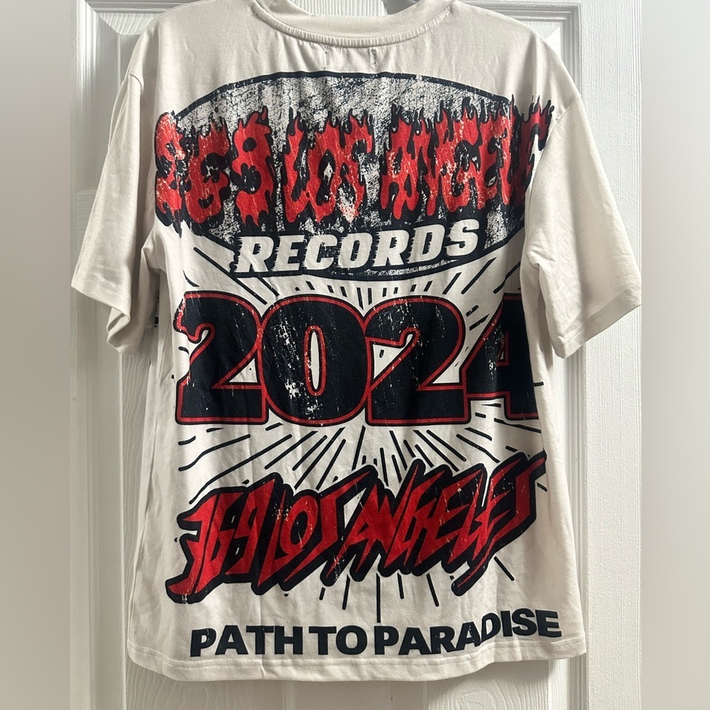 369 Los Angeles Records Ride For Life Graphic TShirt Size Medium - Picture 5 of 6